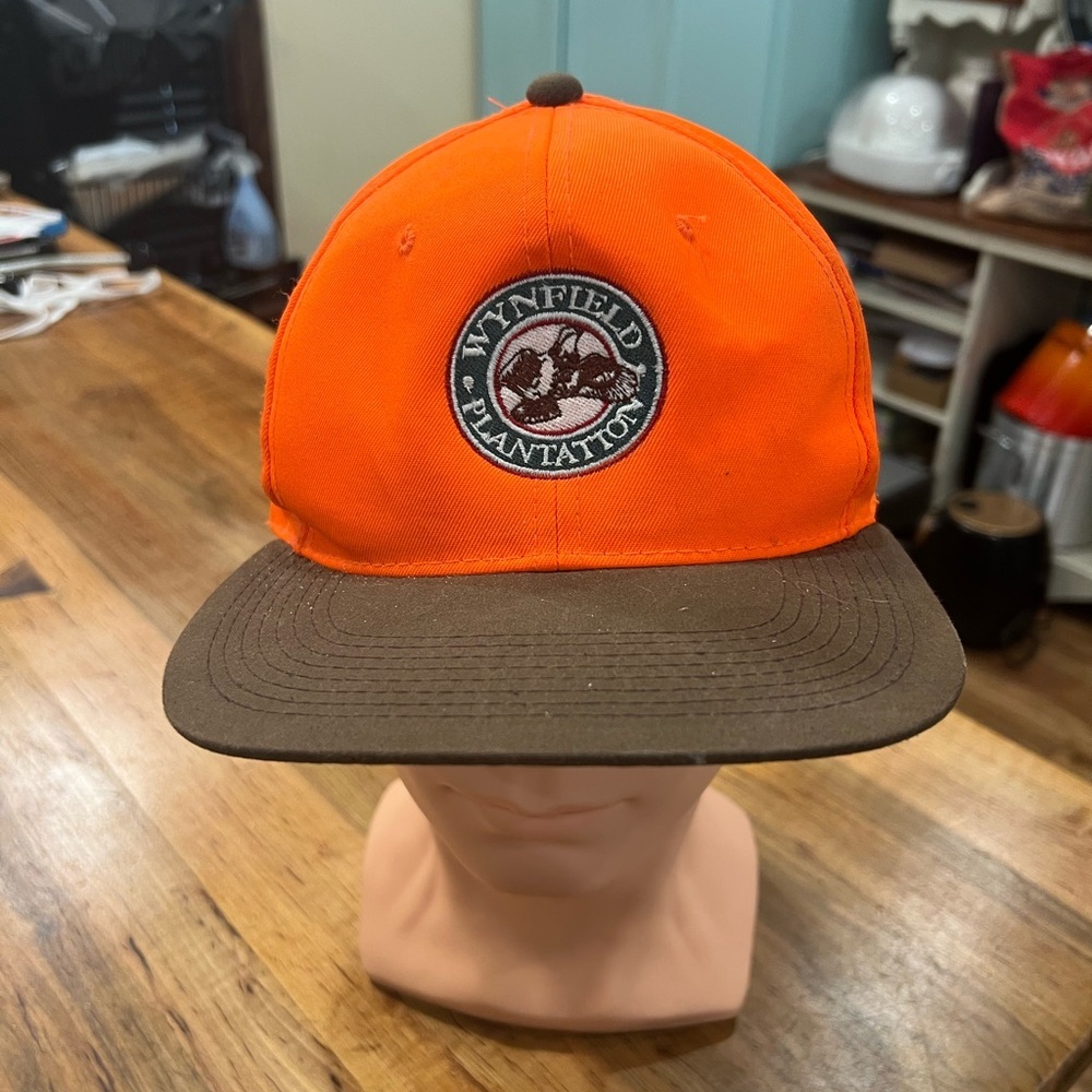 Wynfield Plantation Orange and Brown Cap